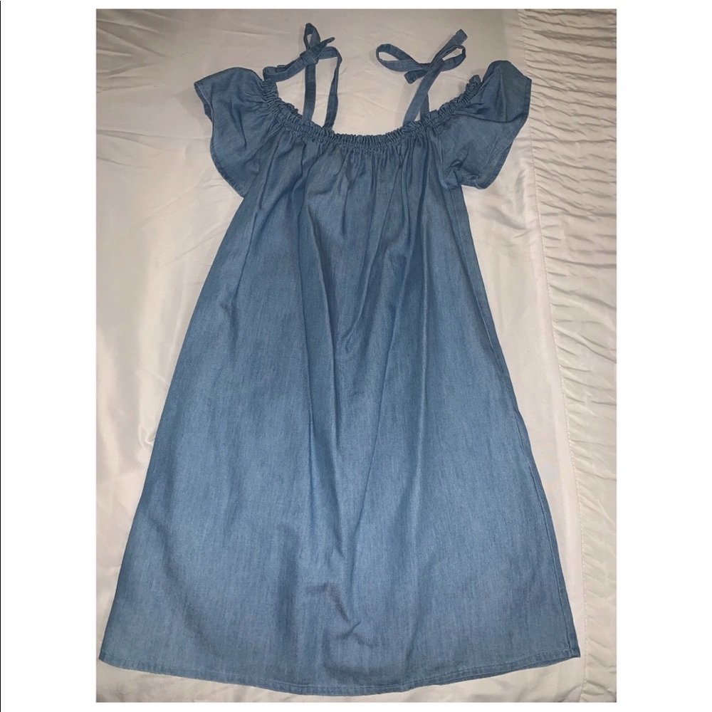 WOMENS BLUE JEAN DRESS